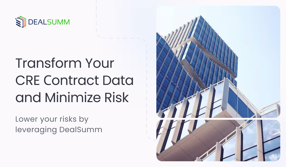 Transform Your CRE Contract Data and Minimize Risk