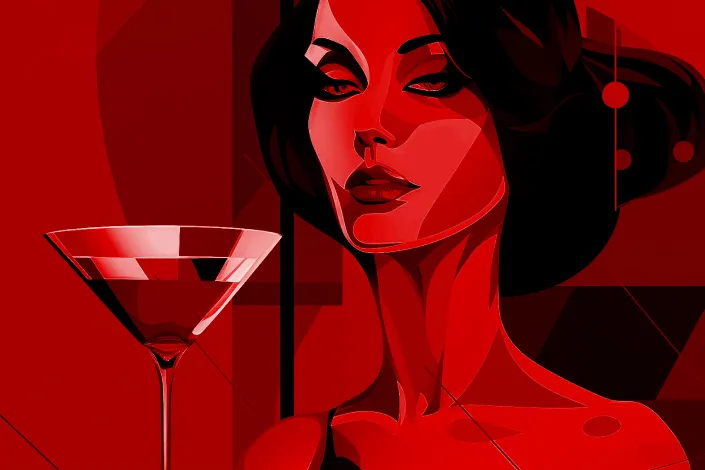 A woman enjoying a cocktail talks about the integrity of a good recipe and intelligence of good taste