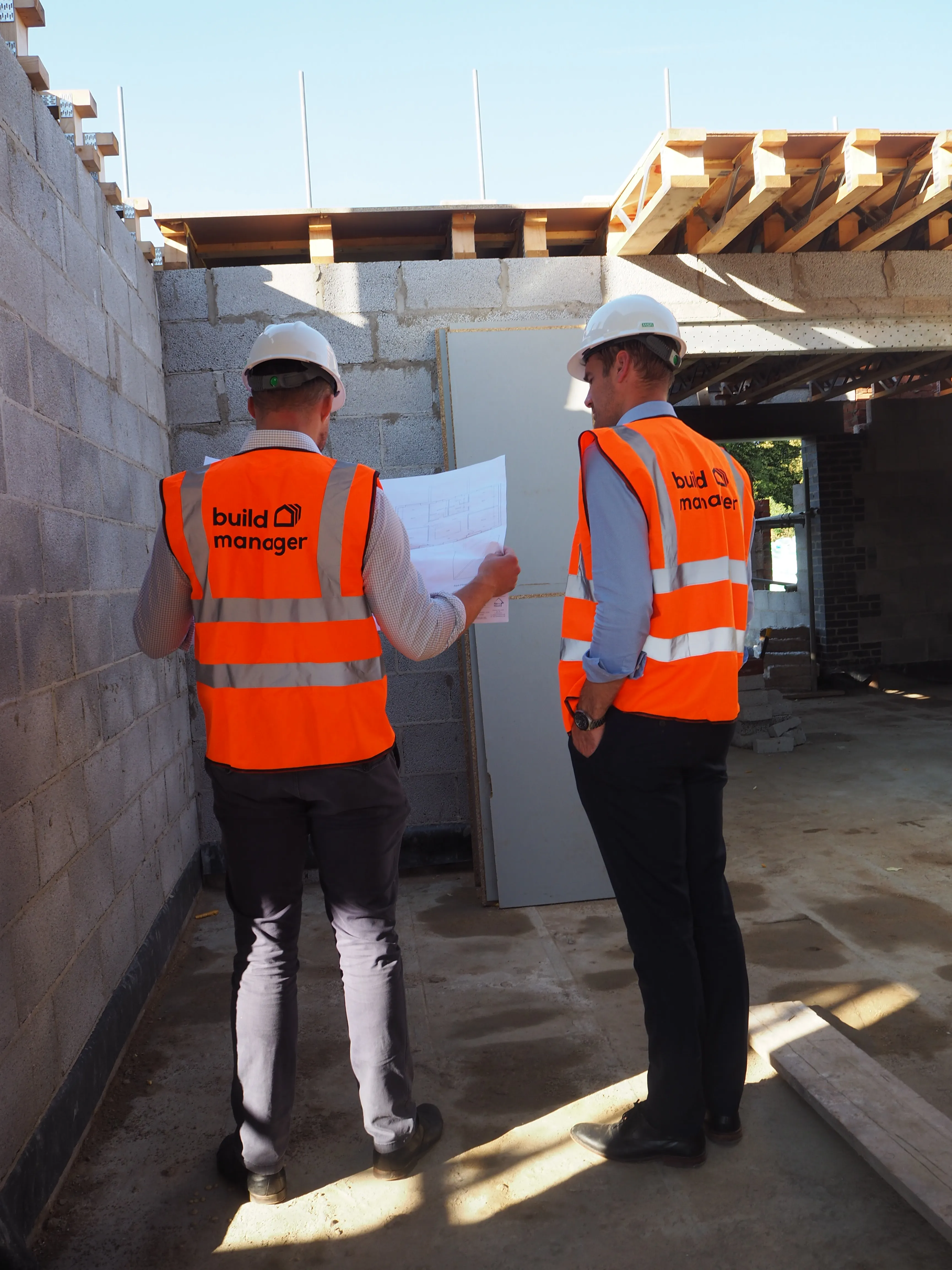 Build Manager office building exterior in Saxilby, Lincoln