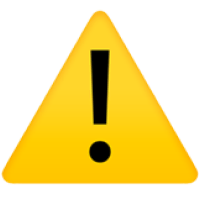 Alert emoji.