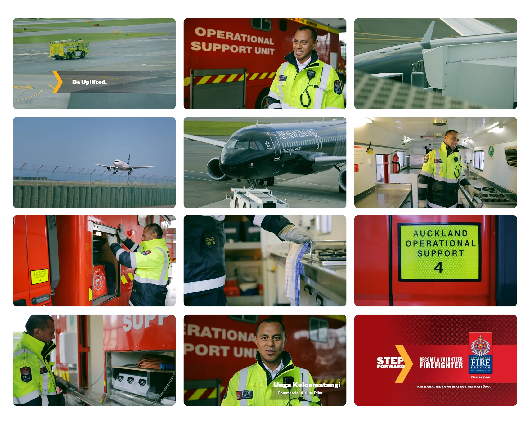 Even a commercial airline pilot had found time to volunteer at the Auckland Operational Support Unit.