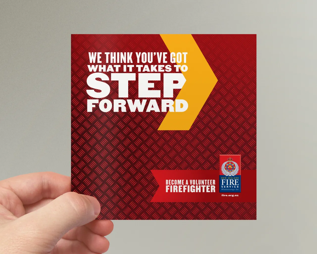One of the most successful one-gets-one tools was the handout brochure. The format was small enough to pass to someone in a pub, but different enough to take notice