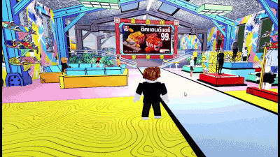 Roblox brand integration example