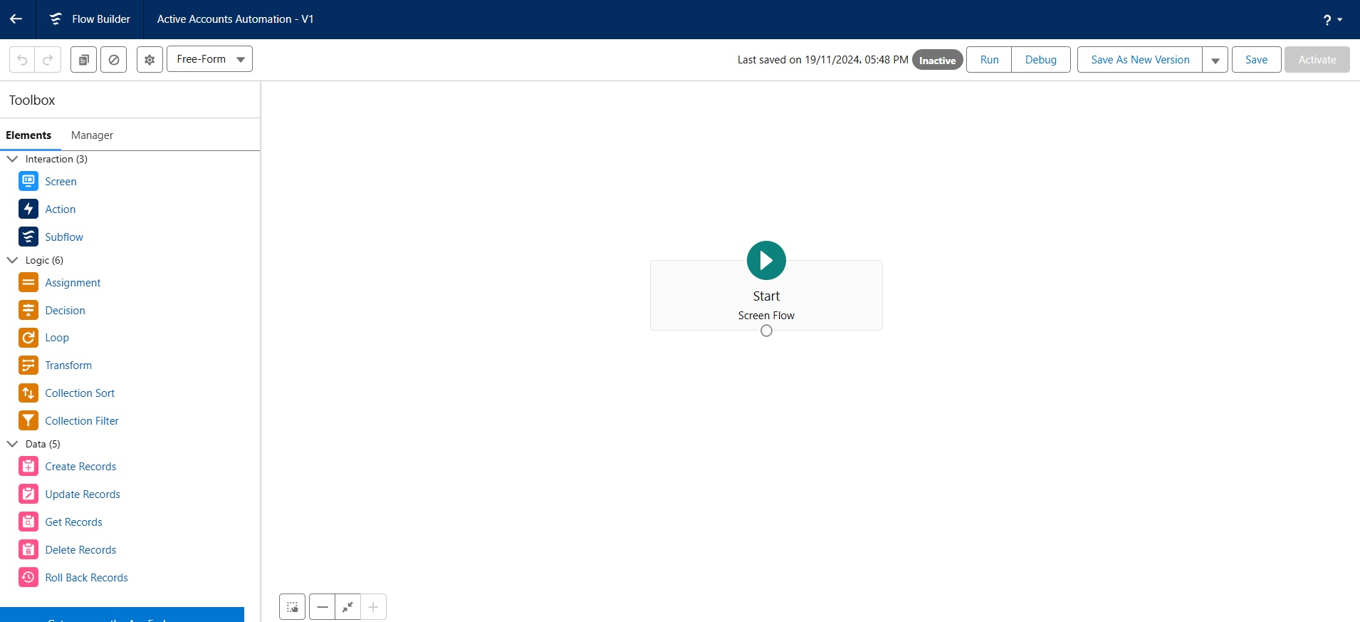 Step 5 b : Connect Elements