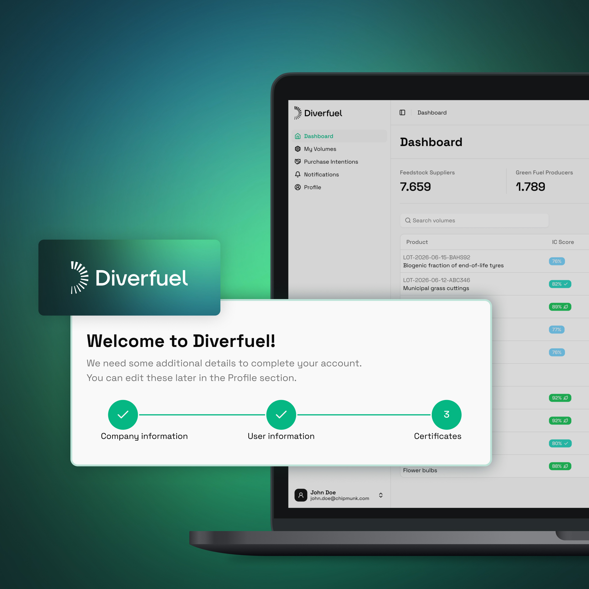 Turning fragmented biofuel paperwork into a trusted digital chain of custody.