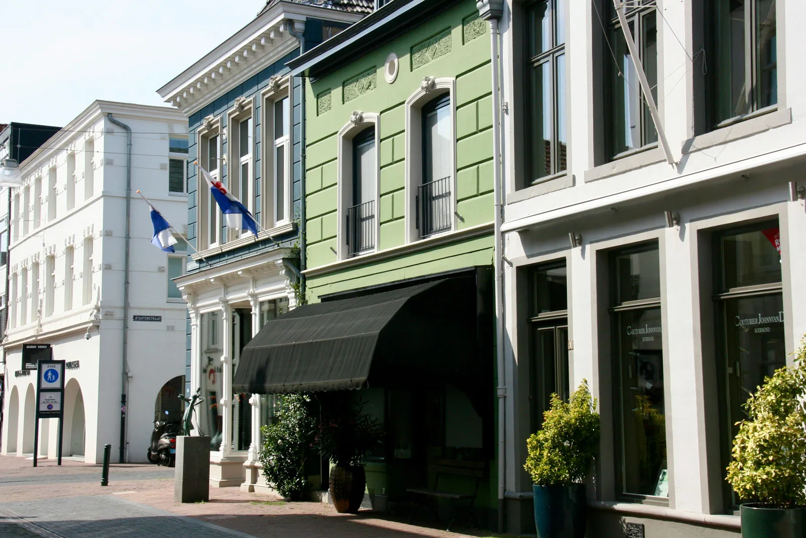 Stadsgevel in centrum Roermond