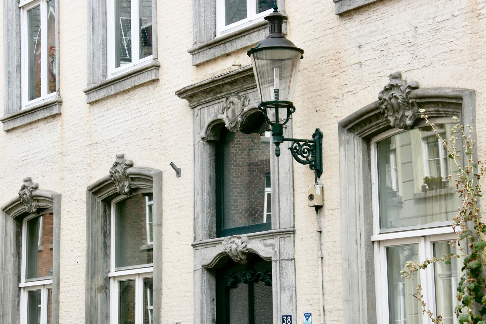 Gevel, stadsbeeld in Roermond