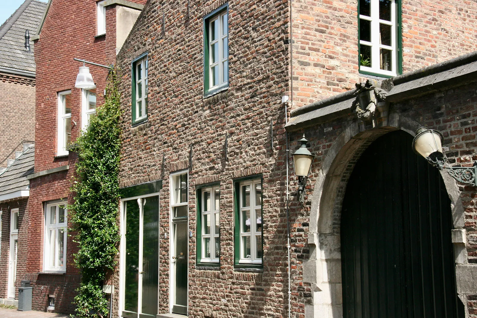 Gevel, stadsbeeld in Roermond