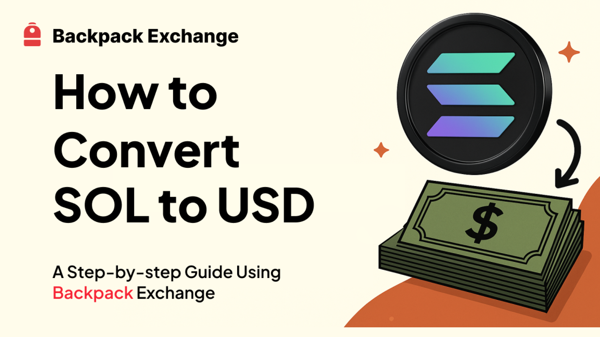 How to Convert Solana (SOL) to USD on Backpack Exchange