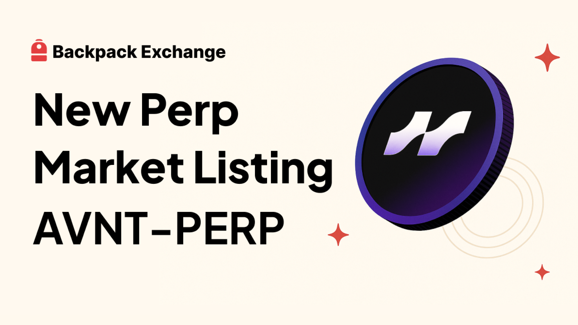 Avantis (AVNT) Perp Trading Live on Backpack Exchange