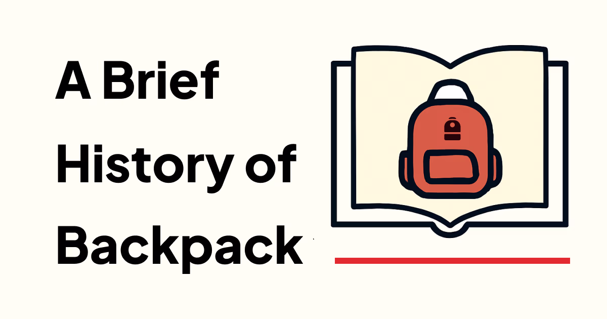 A Brief History of Backpack