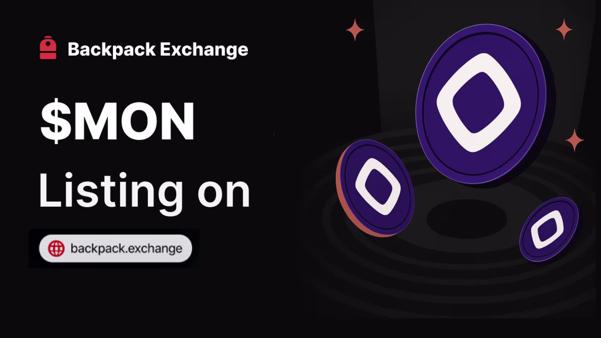 Backpack Exchange Lists MON — Trade MON Spot and Perps
