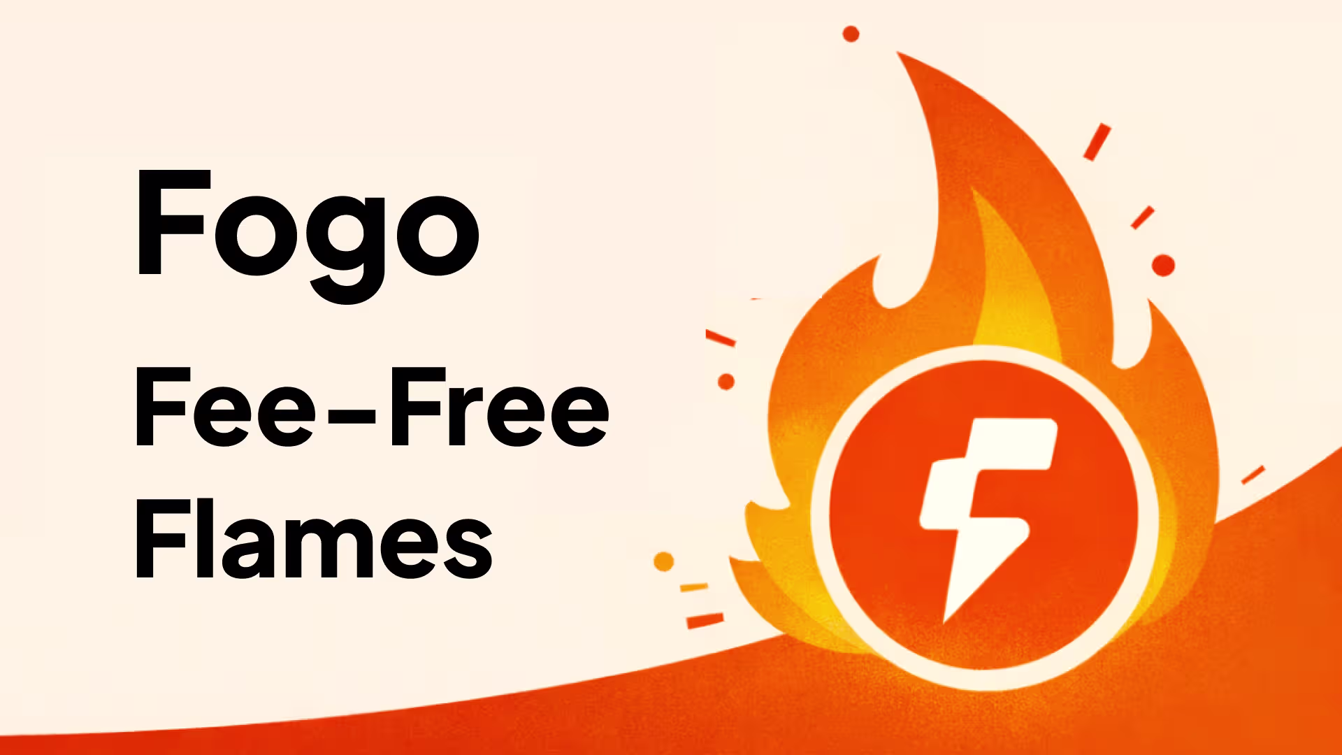 FOGO Fee Free Flames on Backpack Exchange