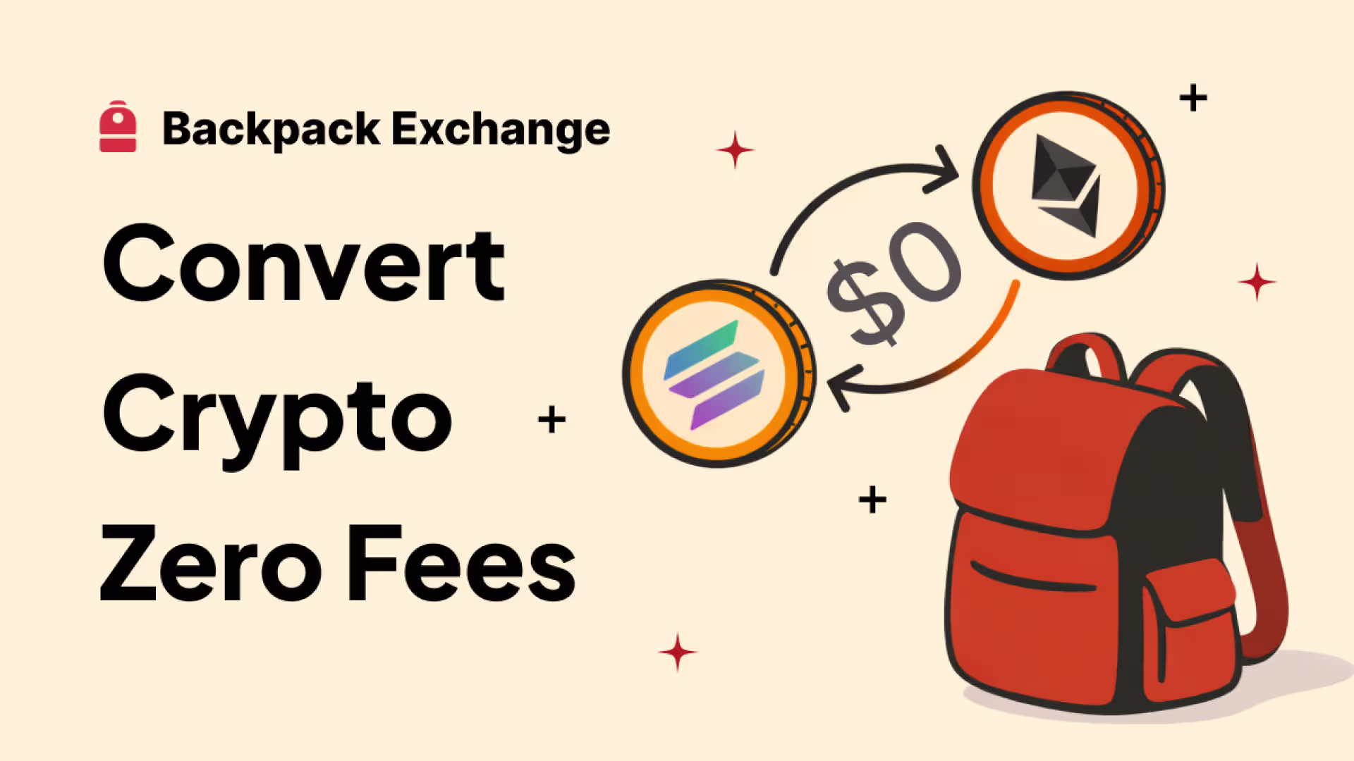 Convert Crypto With Zero Fees on Backpack Exchange