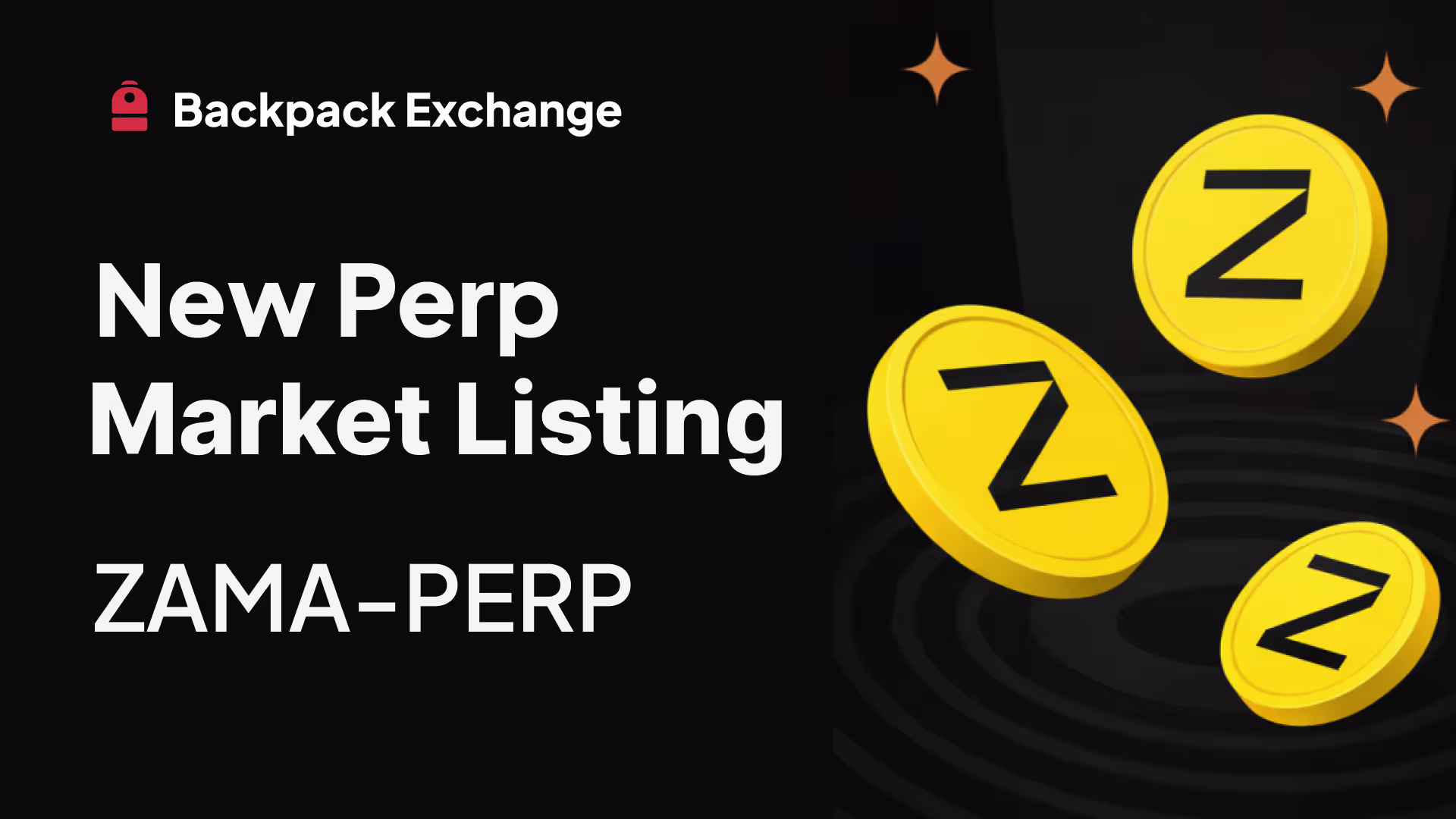 ZAMA-PERP Listed on Backpack Exchange