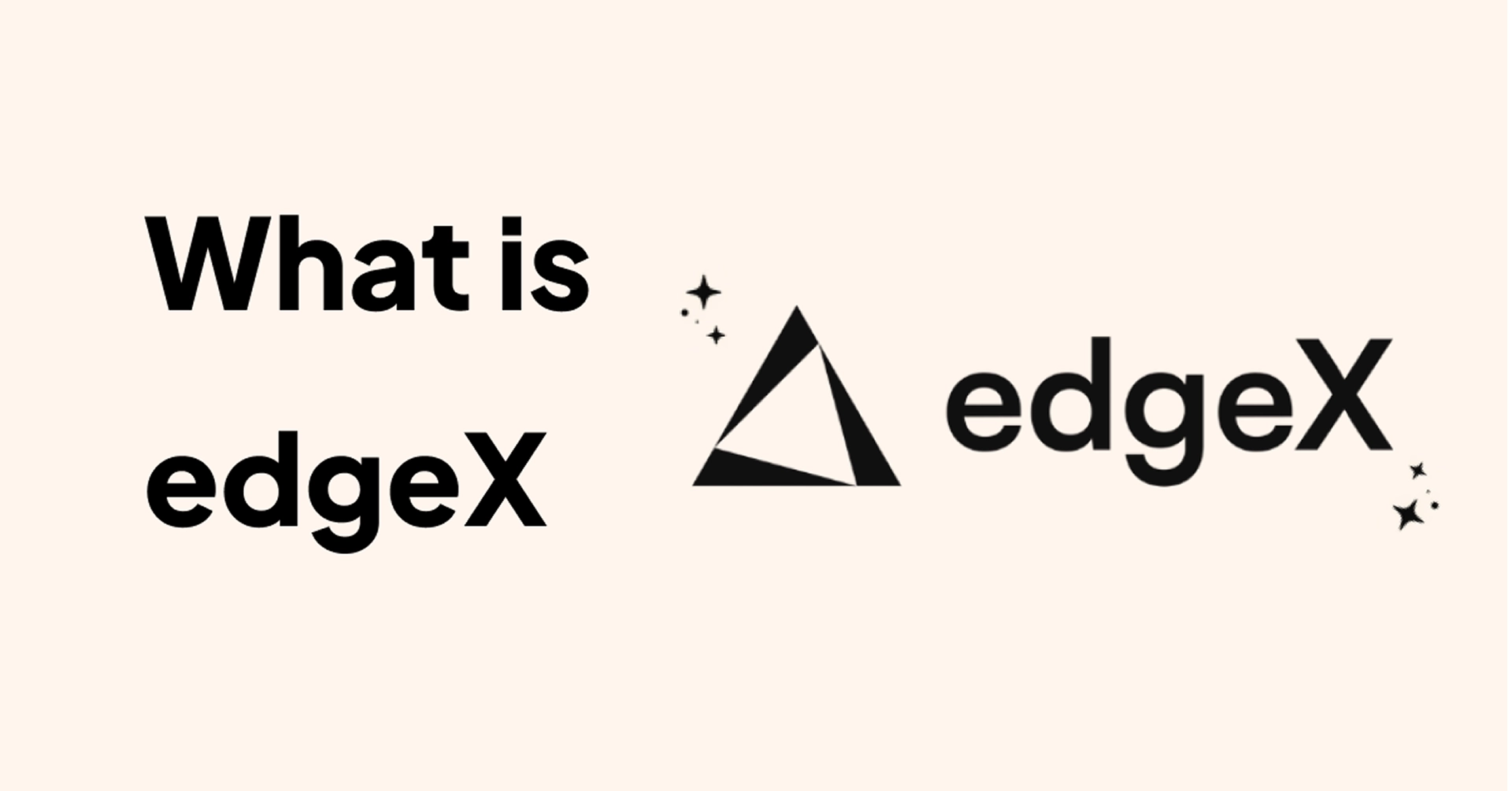 What Is edgeX Exchange? 