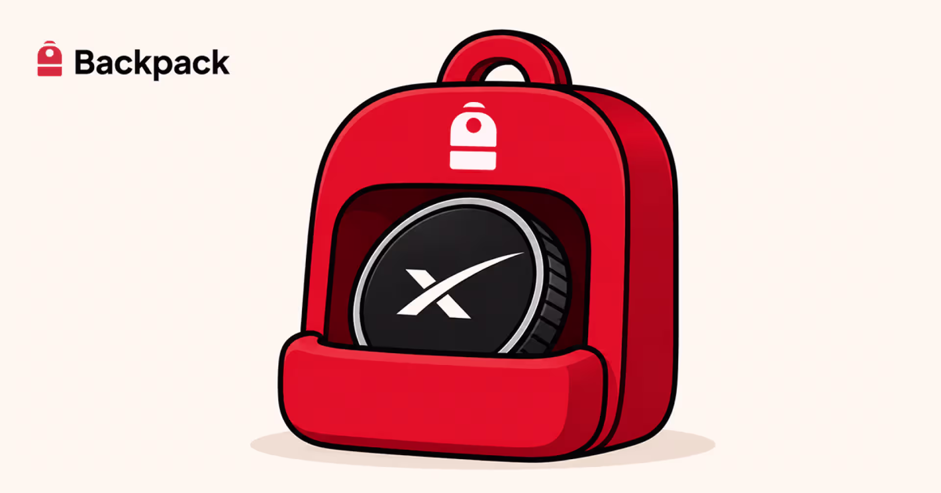 How to Hold SPCX on Backpack
