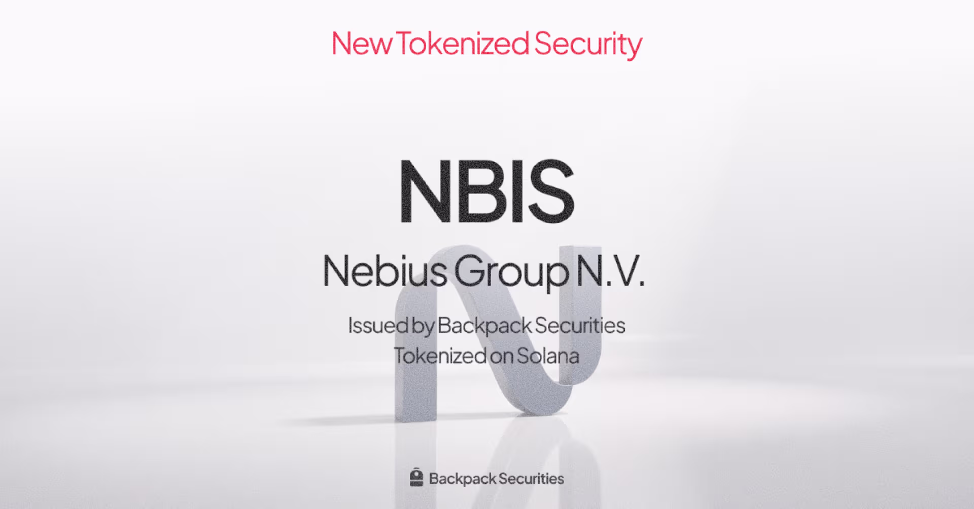 Tokenized Nebius Group ($NBIS) Now Available on Solana