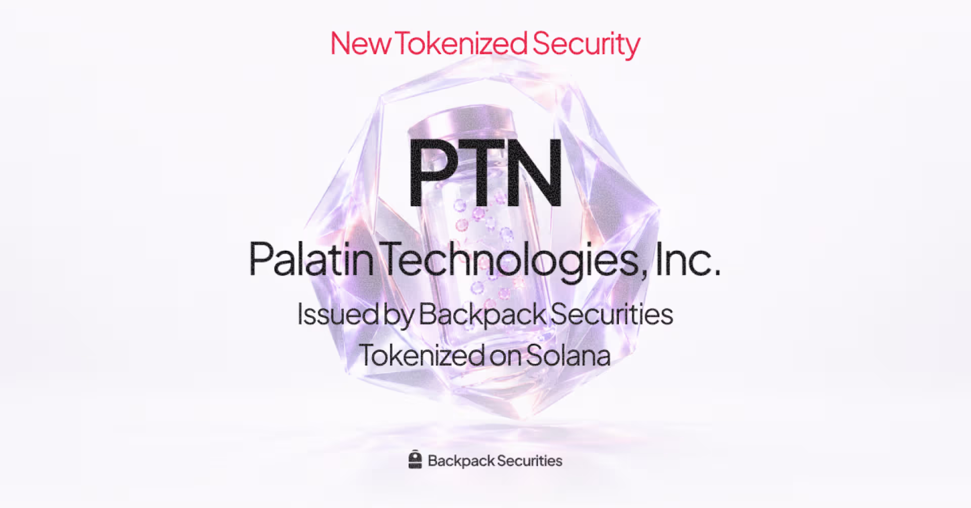 Tokenized Palatin Technologies ($PTN) Now Available on Solana 