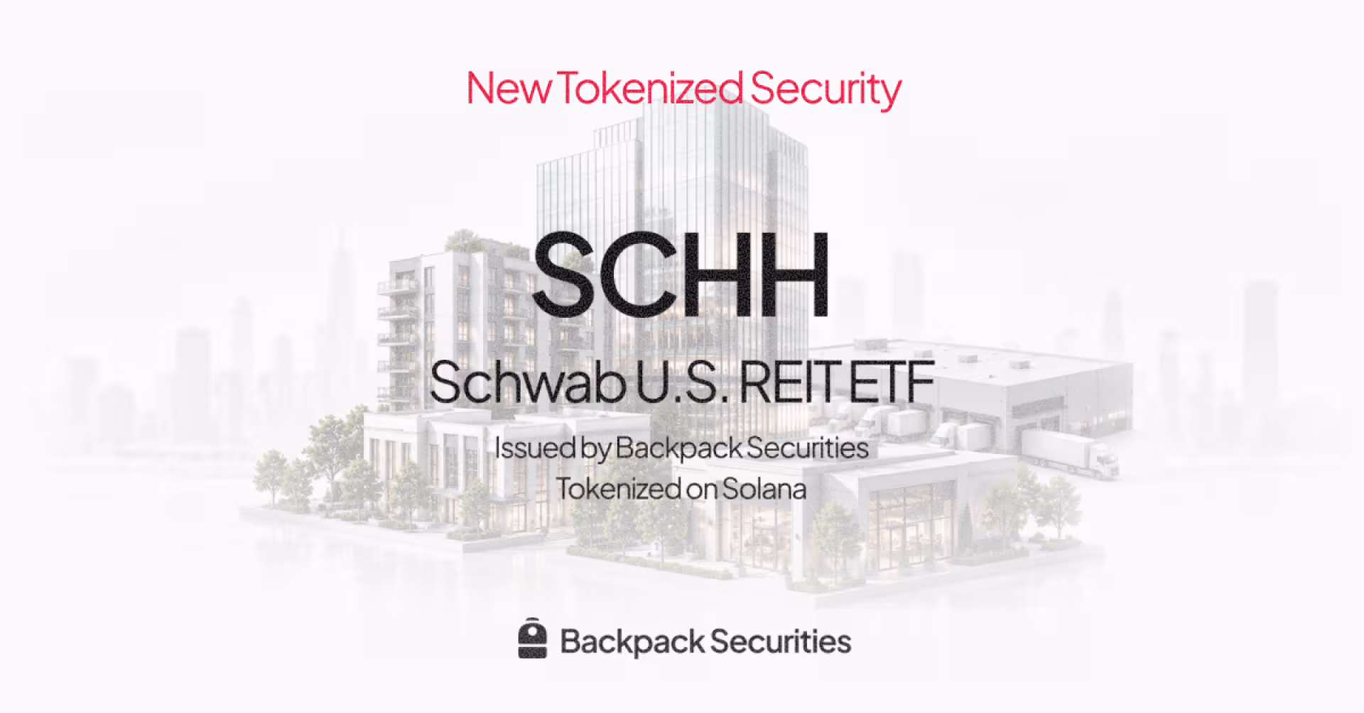 Tokenized Schwab U.S. REIT ETF ($SCHH) Now Available on Solana 