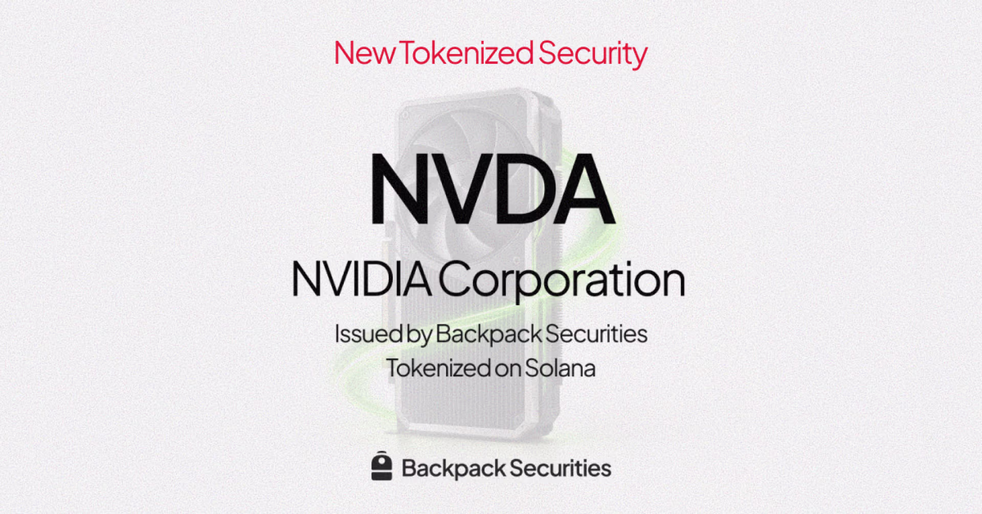 Tokenized Nvidia ($NVDA) Now Available on Solana