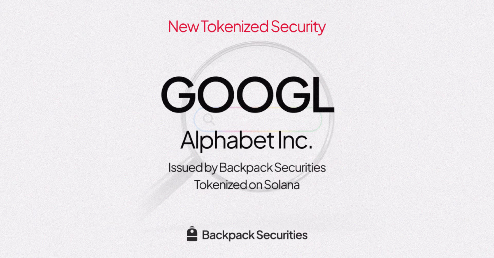 Tokenized Alphabet ($GOOGL) Now Available on Solana