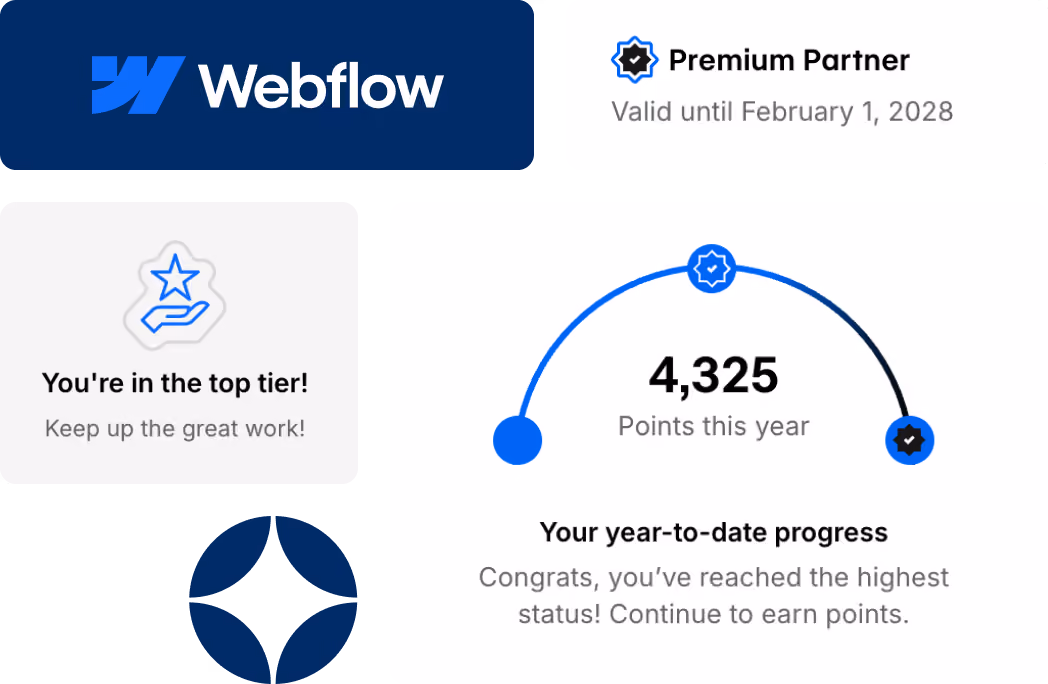 Webflow web design partner
