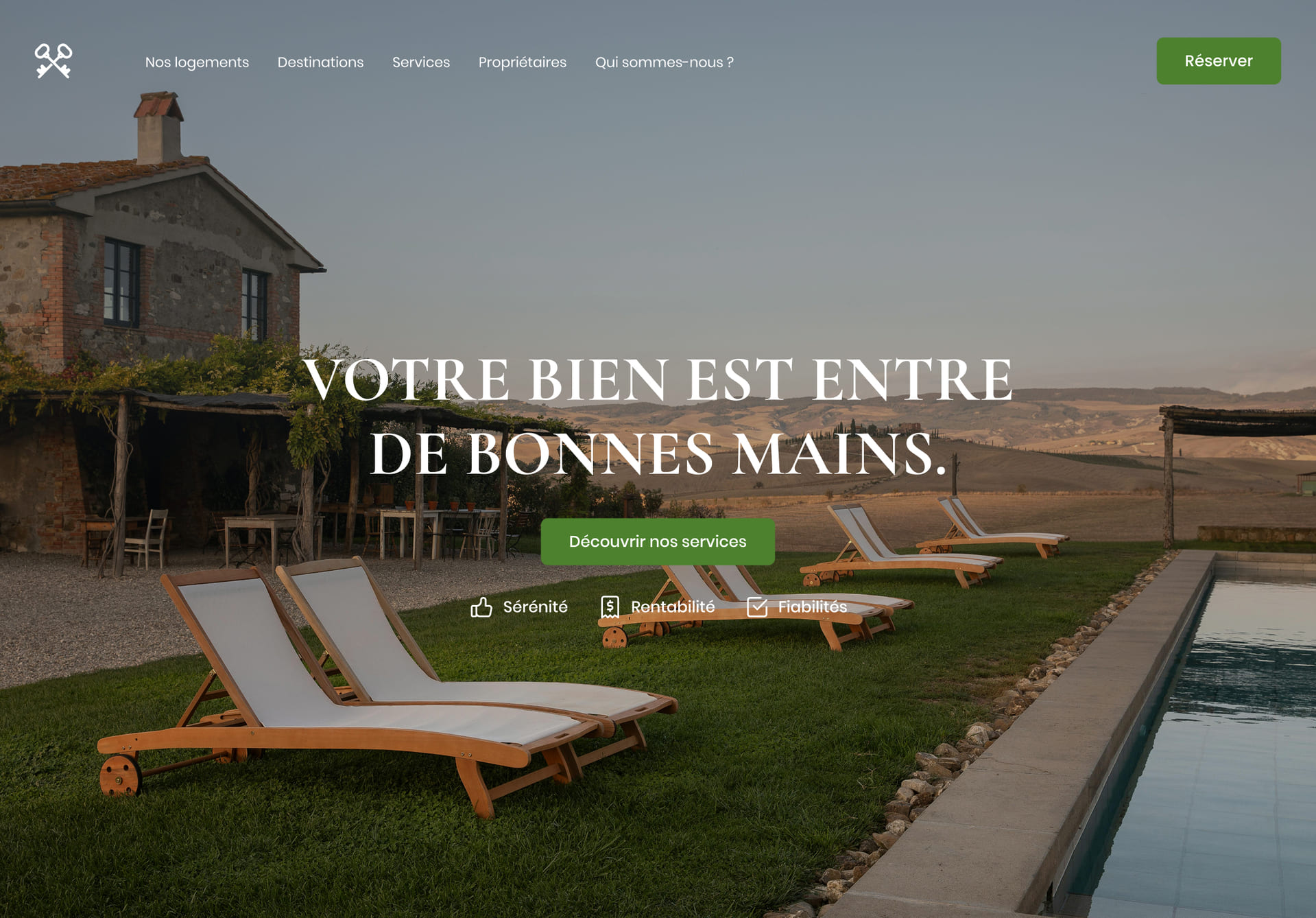 Meilleurs exemples de sites de conciergerie