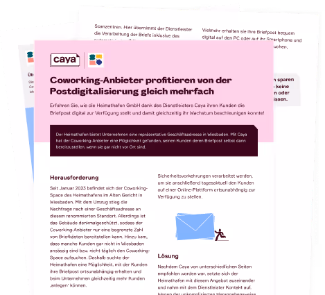Vorschau von Fallstudi zur Postdigitalisierung für Coworking-Anbieter