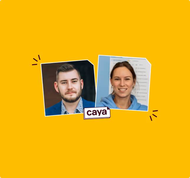 Bild von zwei Caya Experten