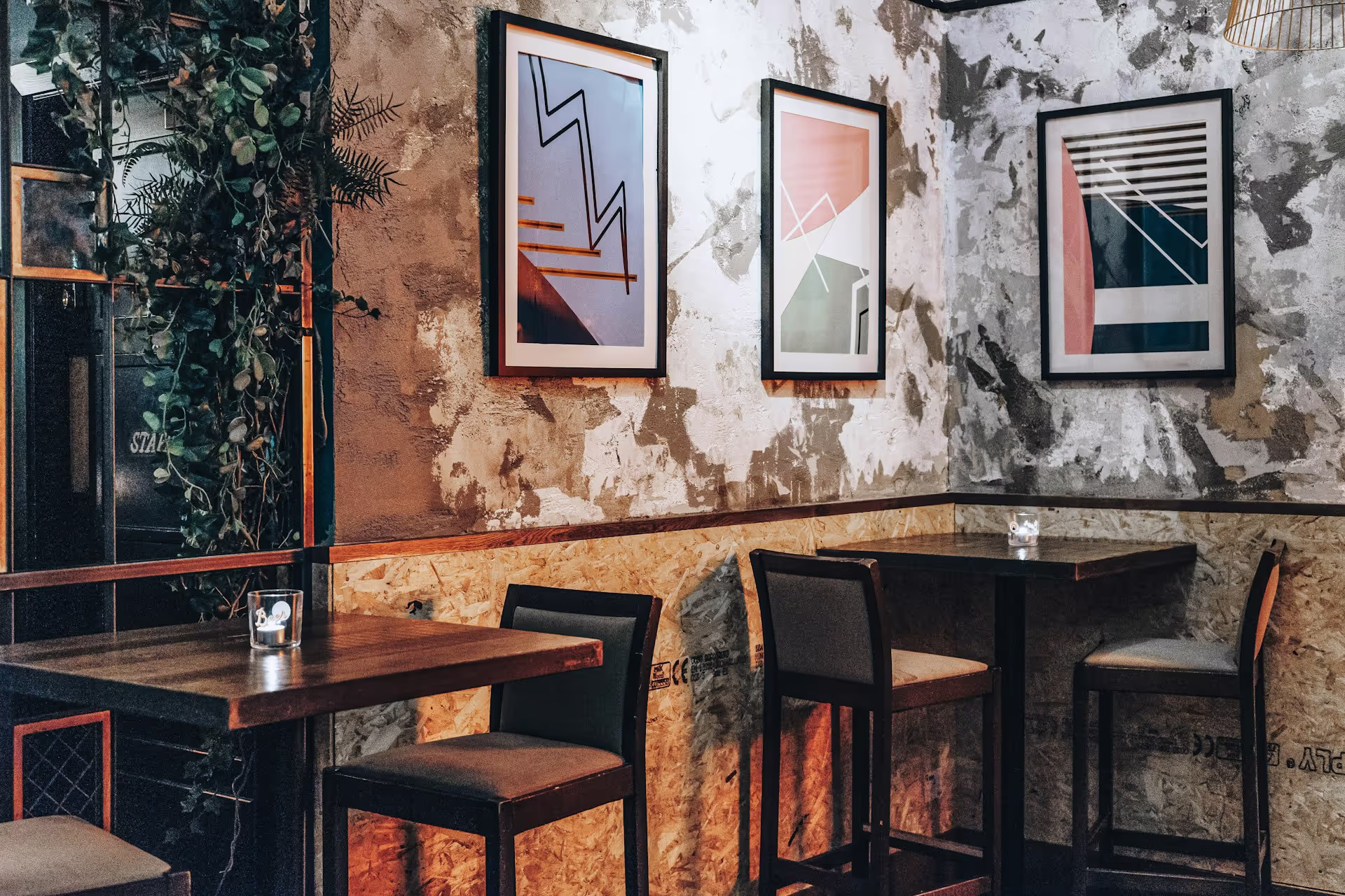A coffee shop.