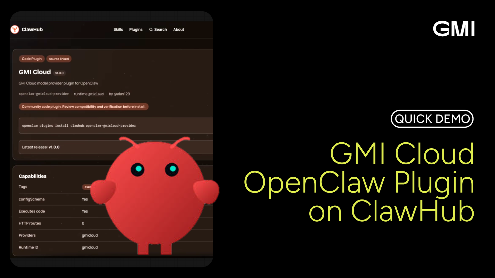 OpenClaw GMI Cloud Plugin: Use GMI Models Directly Inside OpenClaw