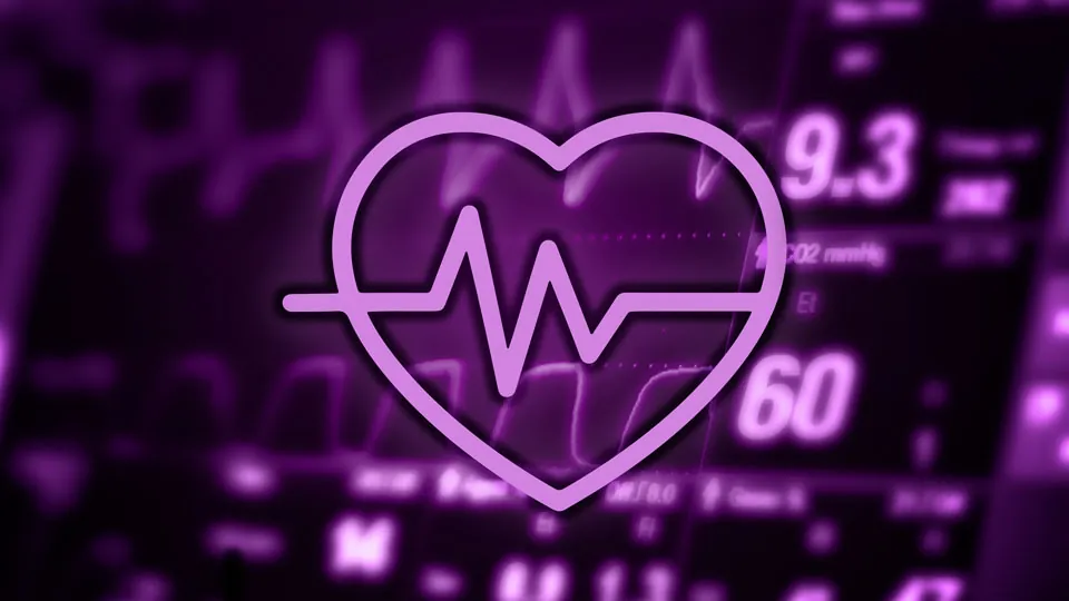 Darstellung von Herz mit Puls als Kursthumbnail für EKG Fallbeispiele