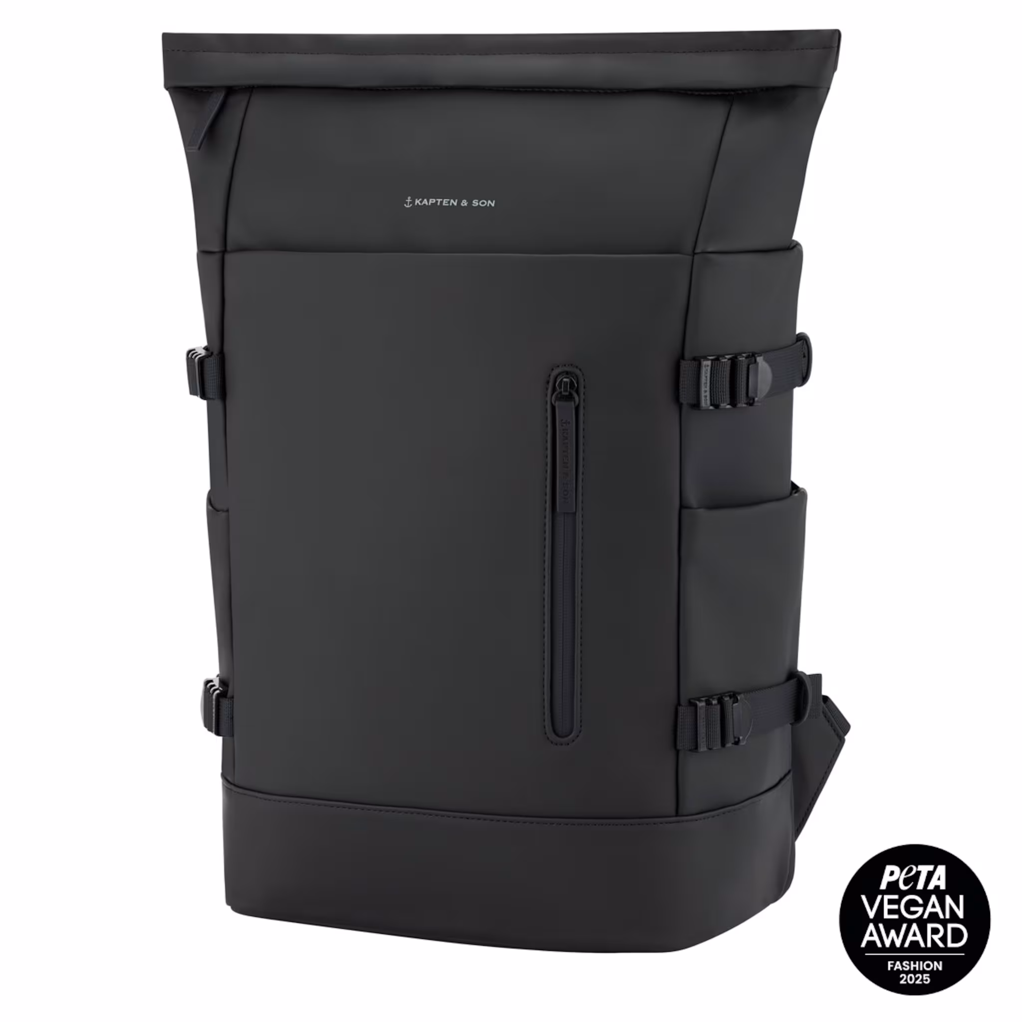 Kapten & Son Rucksack Helsinki Pro in All Black