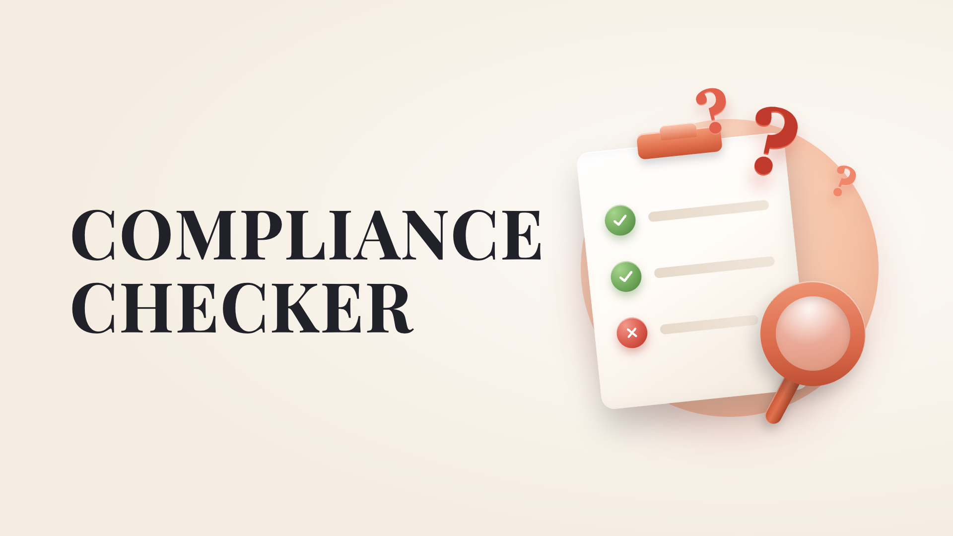 Sponsor compliance checker