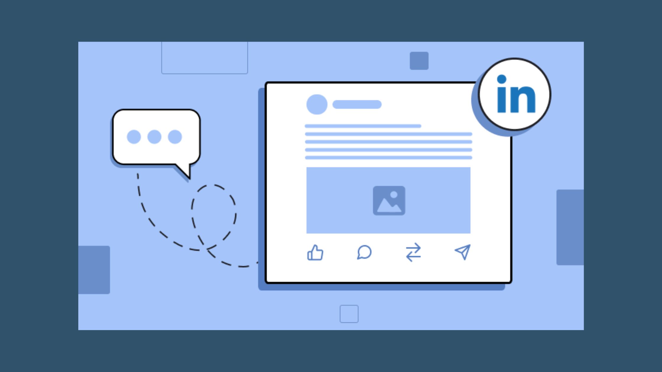 Post vs Links on Linkedin