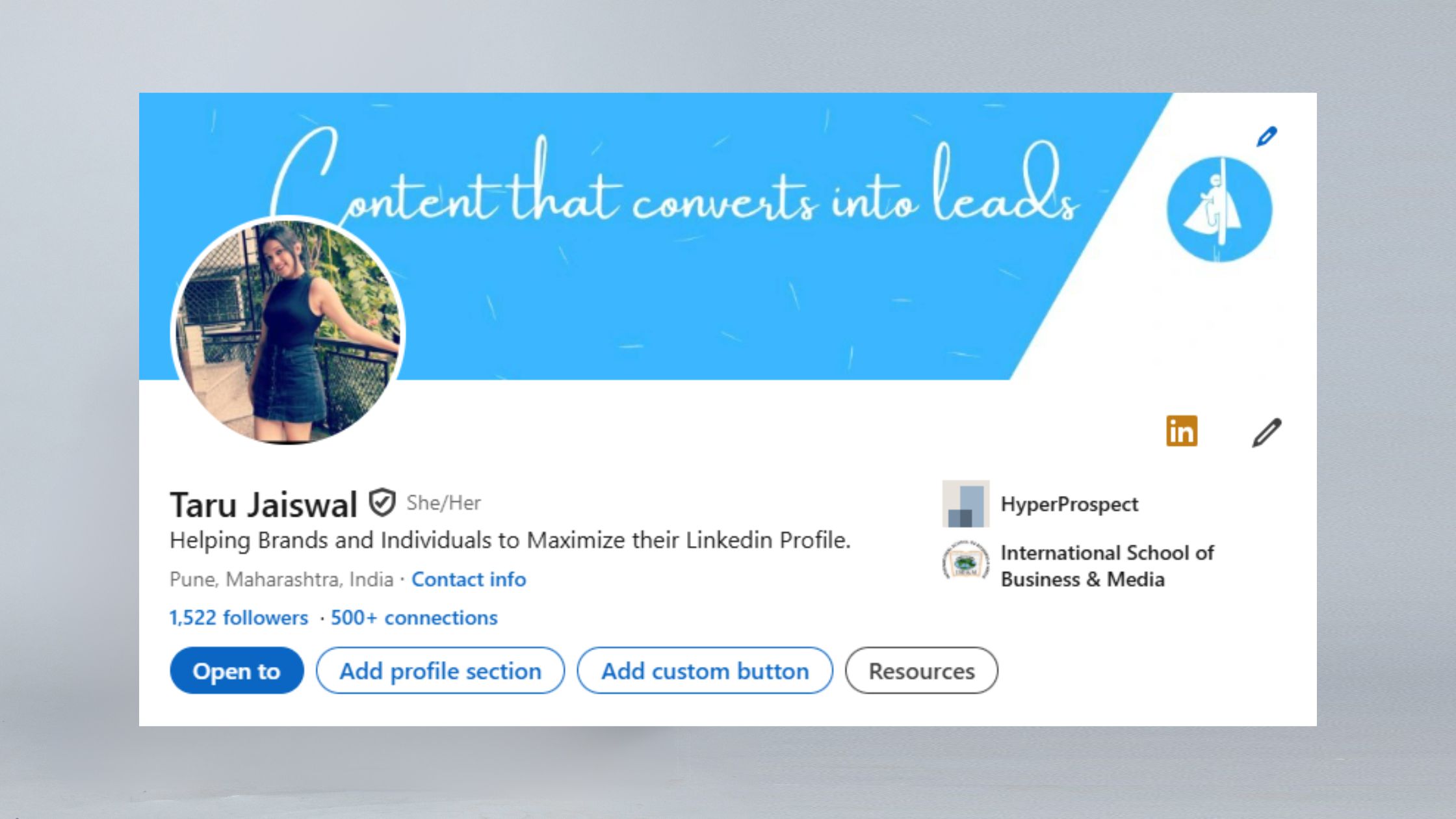 Creating an Effective Linkedin Profile