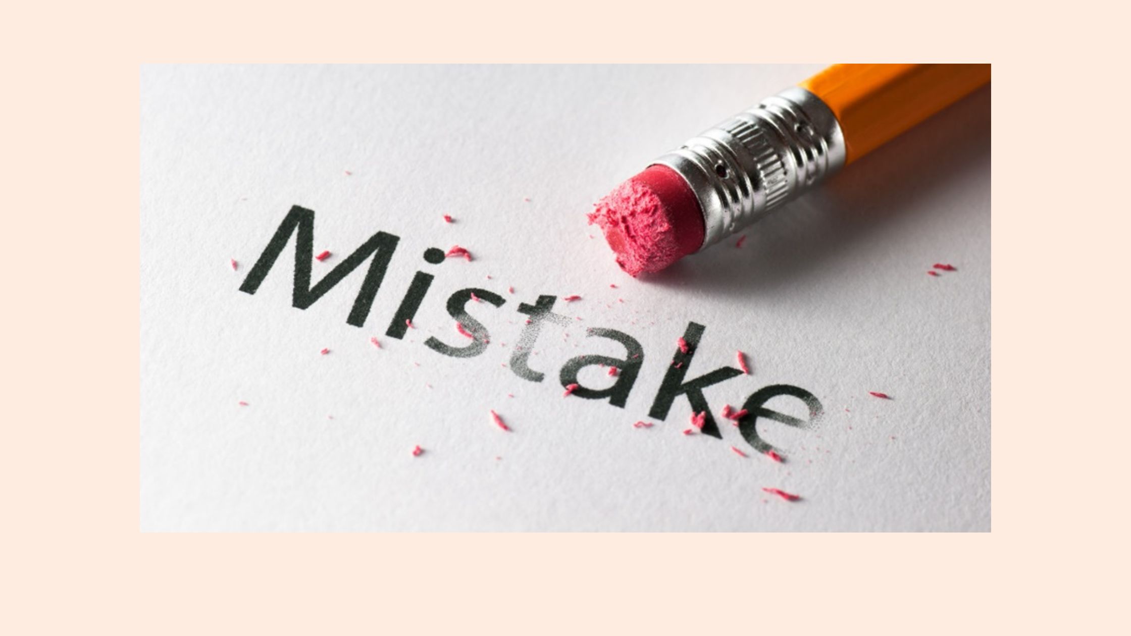 Common Mistake to Avoid