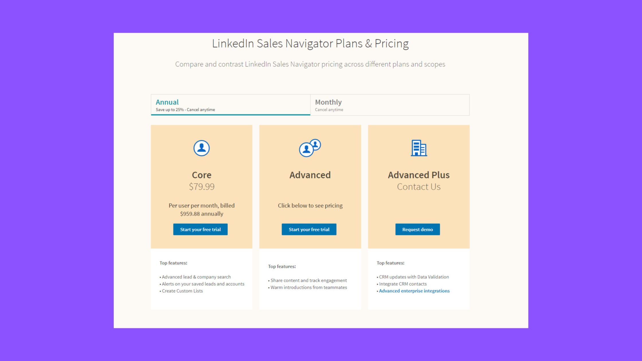 Linkedin Sales Navigator