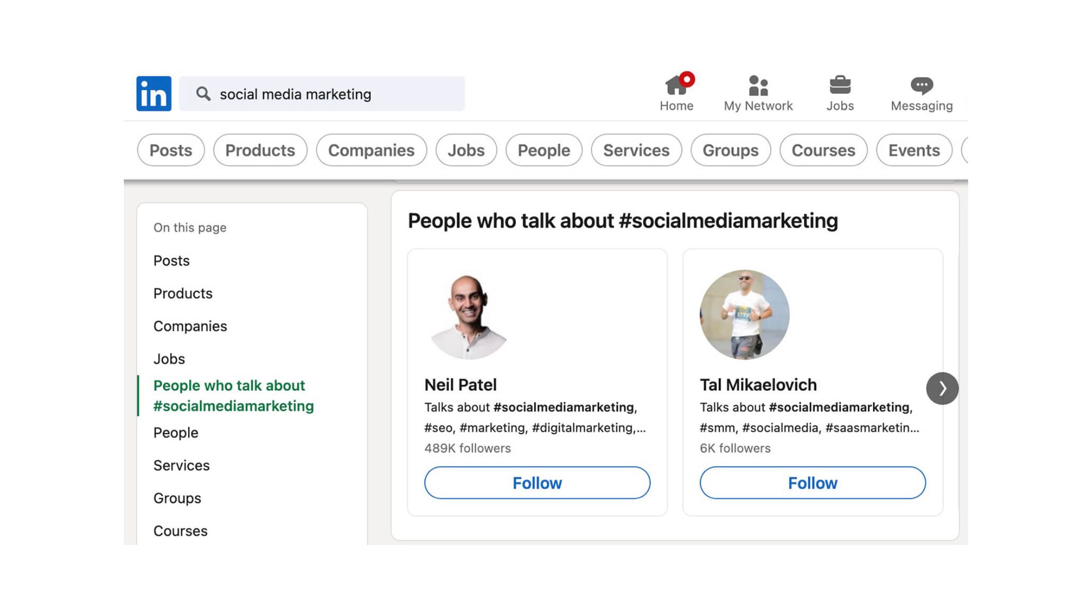Healthy and effective Linkedin Network