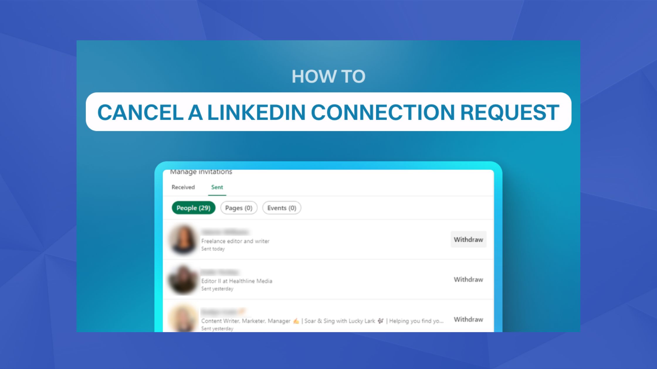 Remove Linkedin Connections