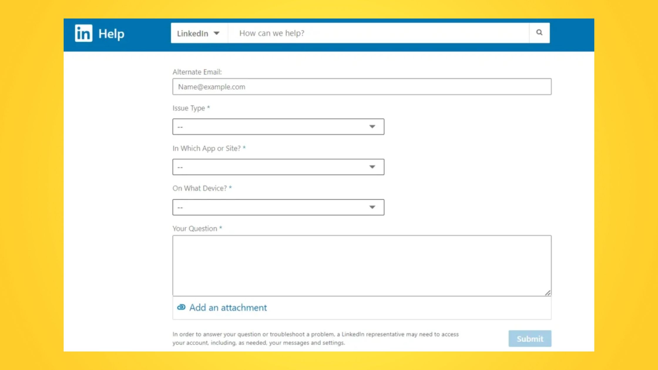 Effective Communication with Linkedin Support via Email
