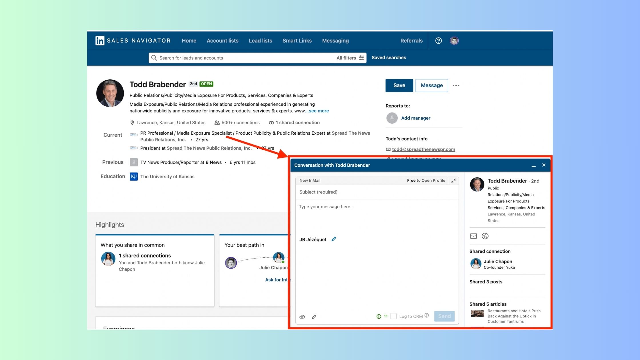 How Does Linkedin InMails Works