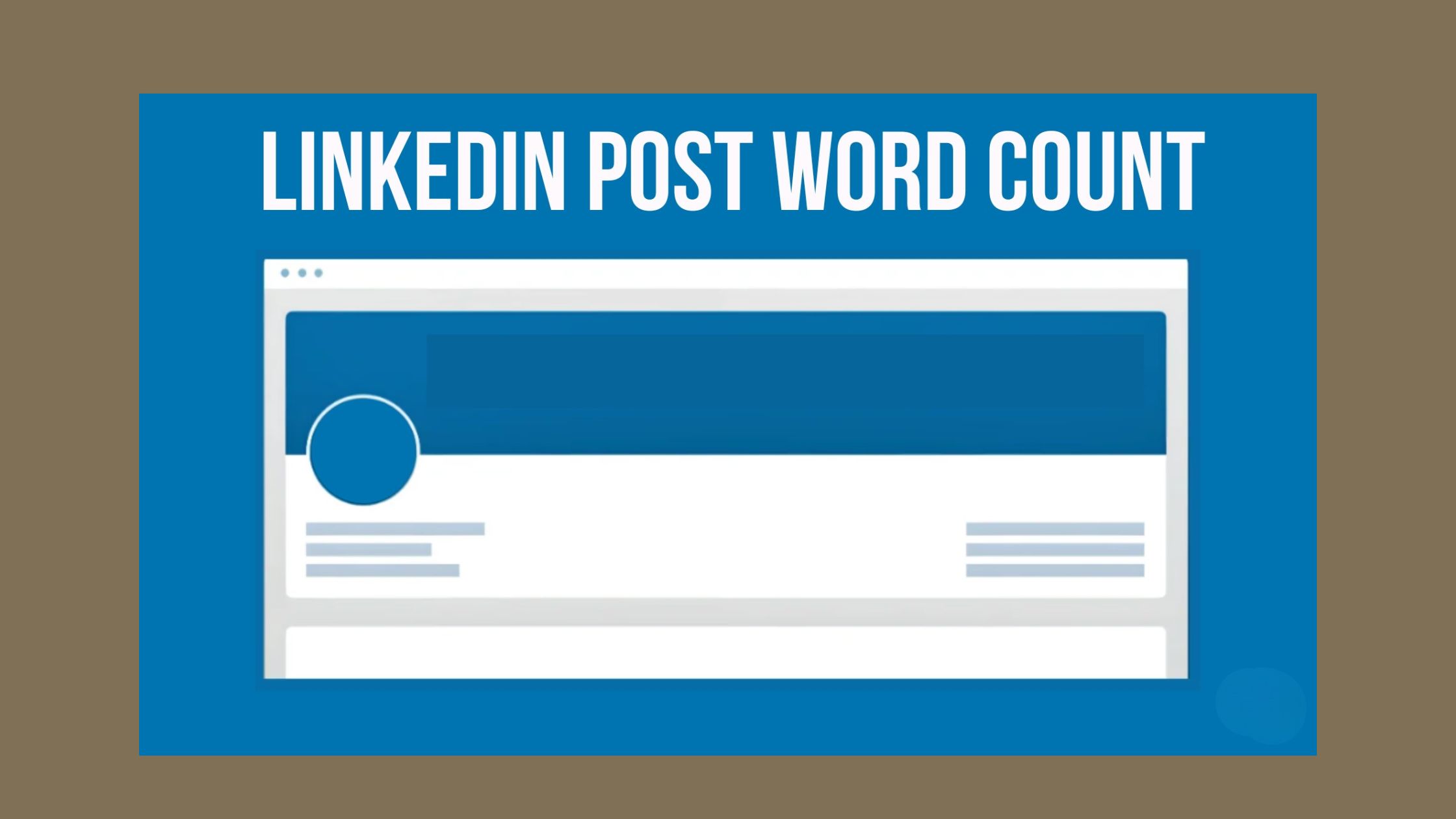 Linkedin Character Limit