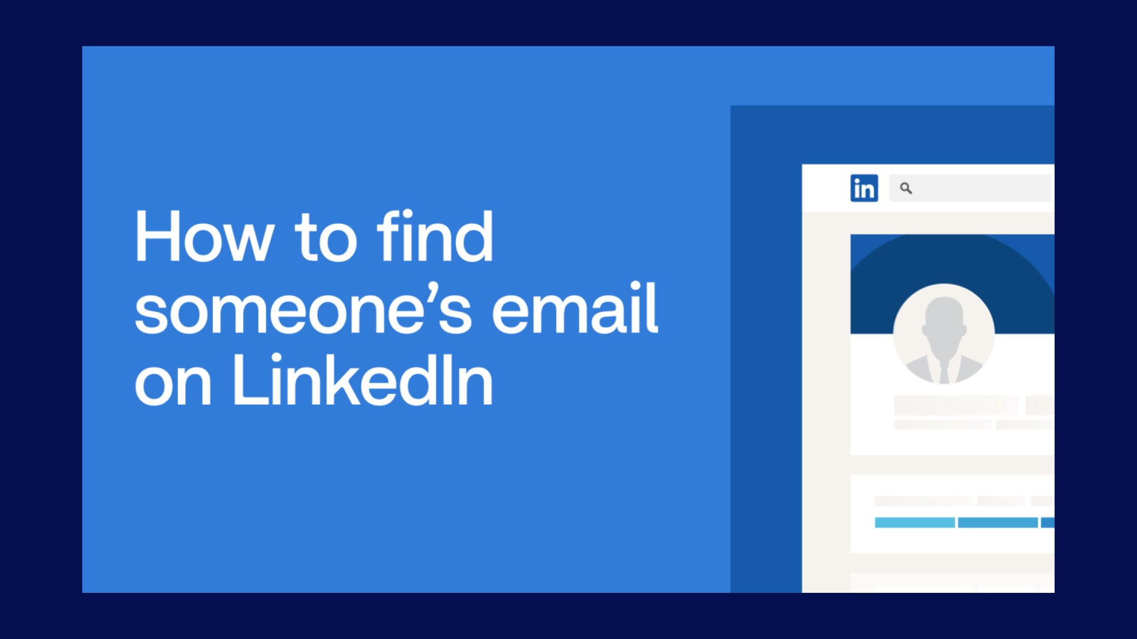 Find someone on Linkedin