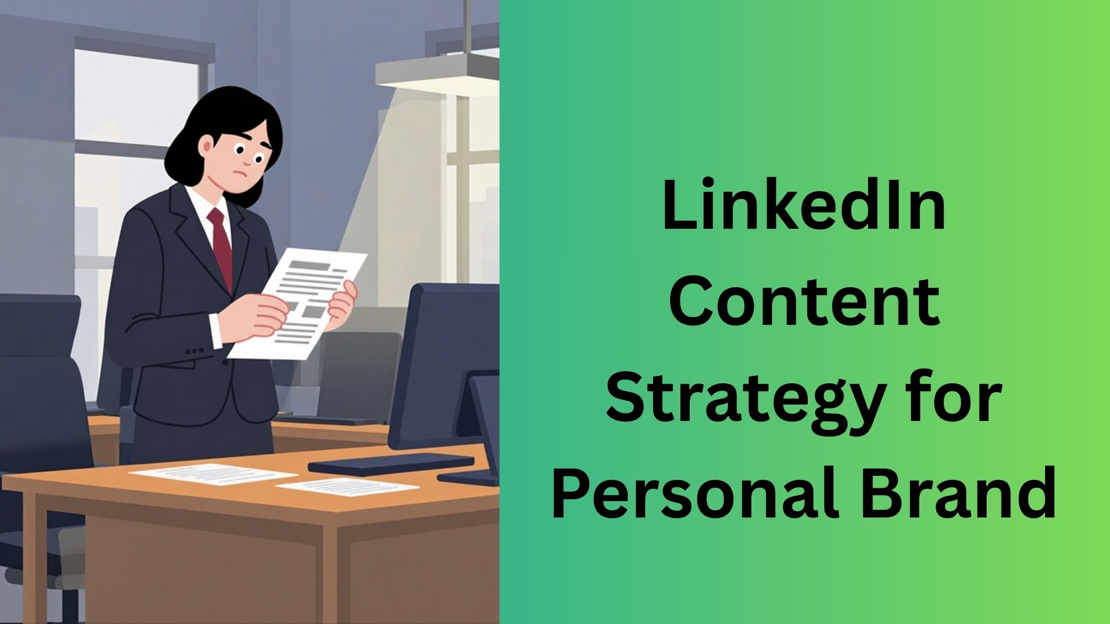 Likedin Content Strategy for Personal Brand