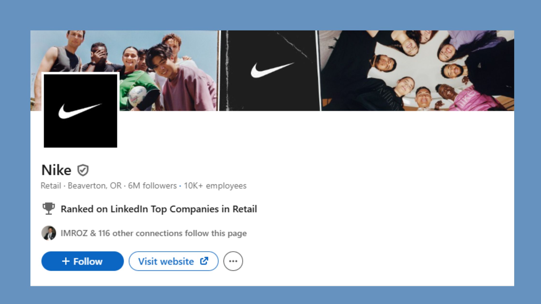 Linkedin Company Page
