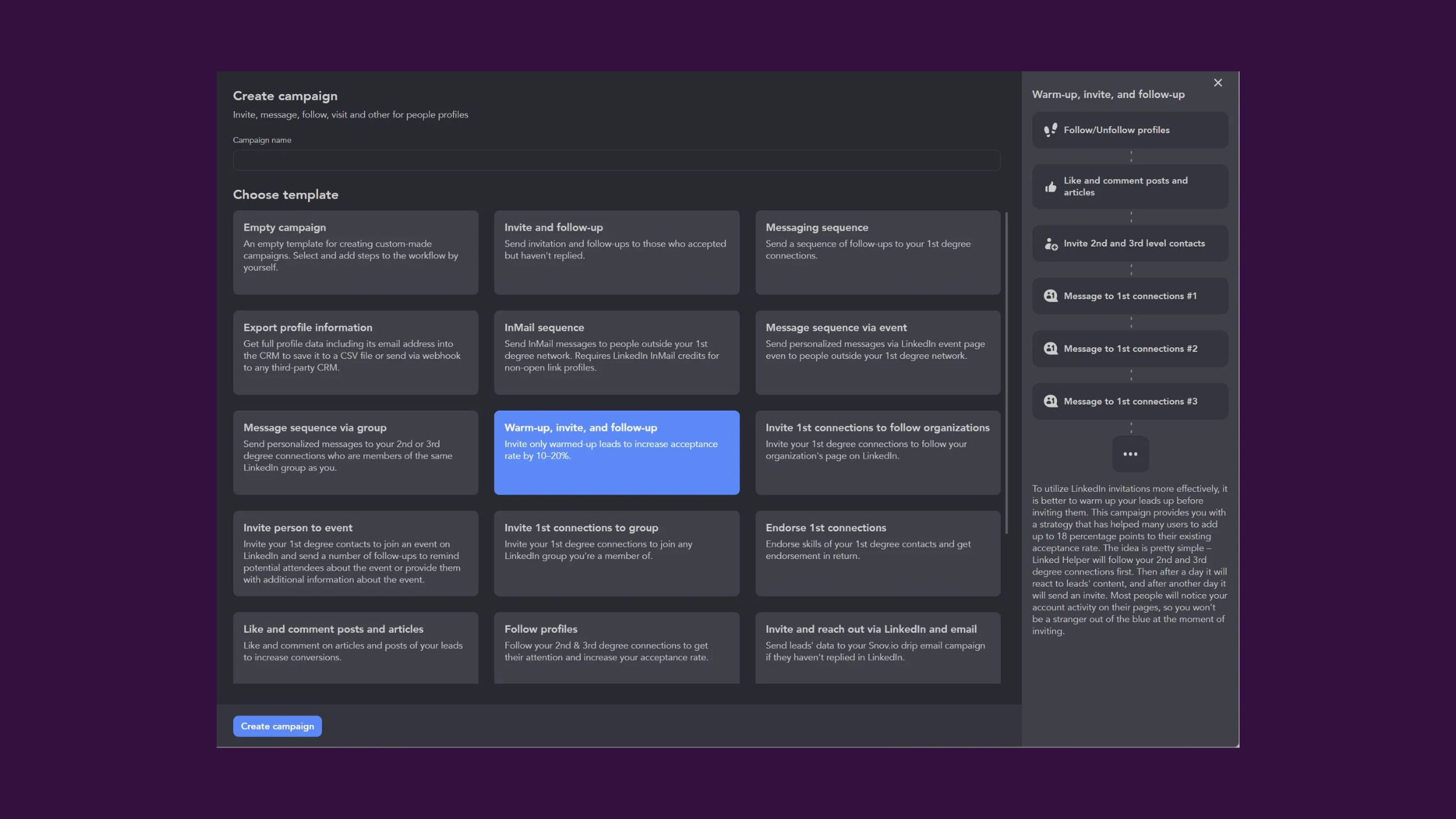 Linked Helper Overview