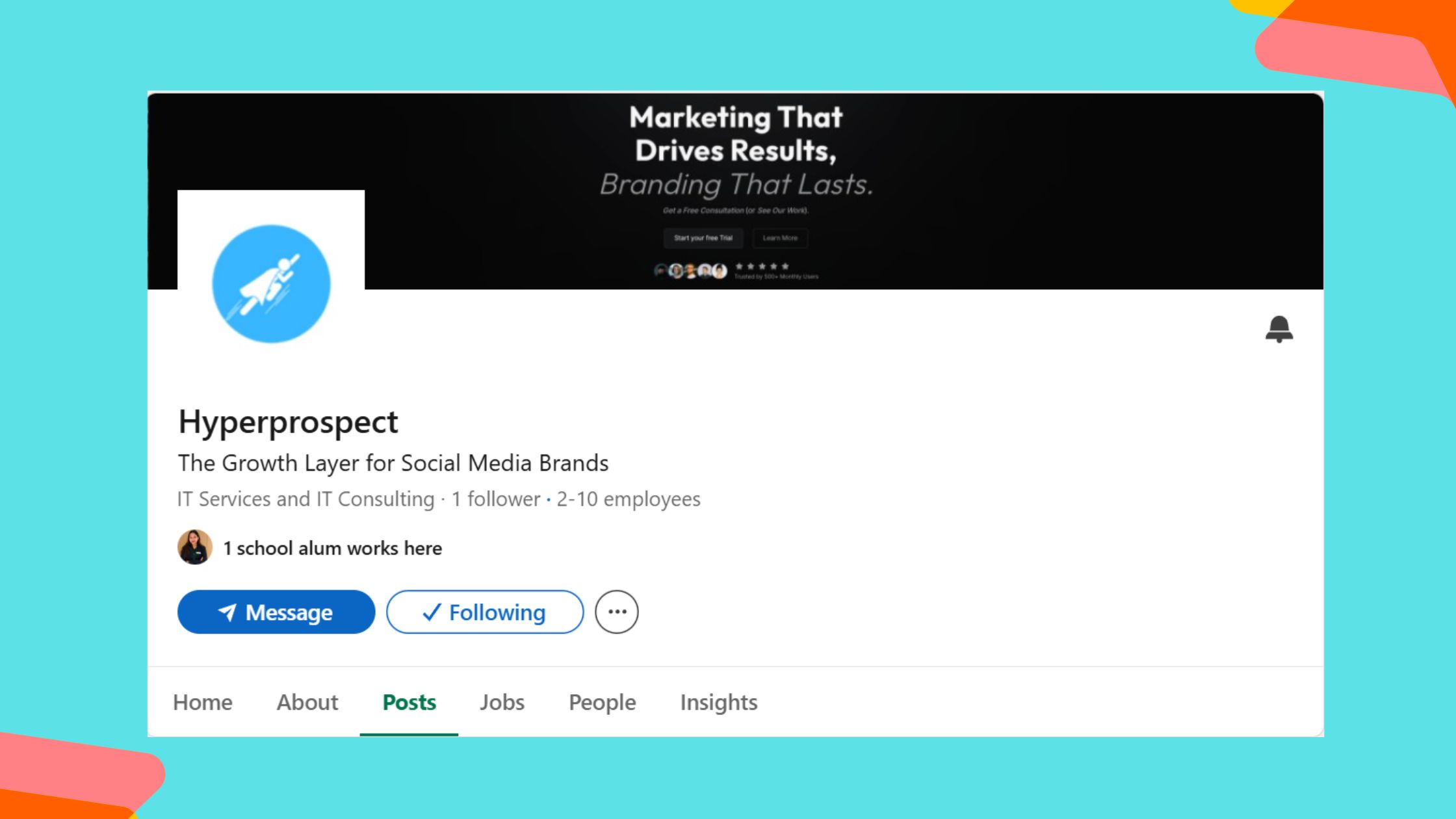 Profile picture and banner