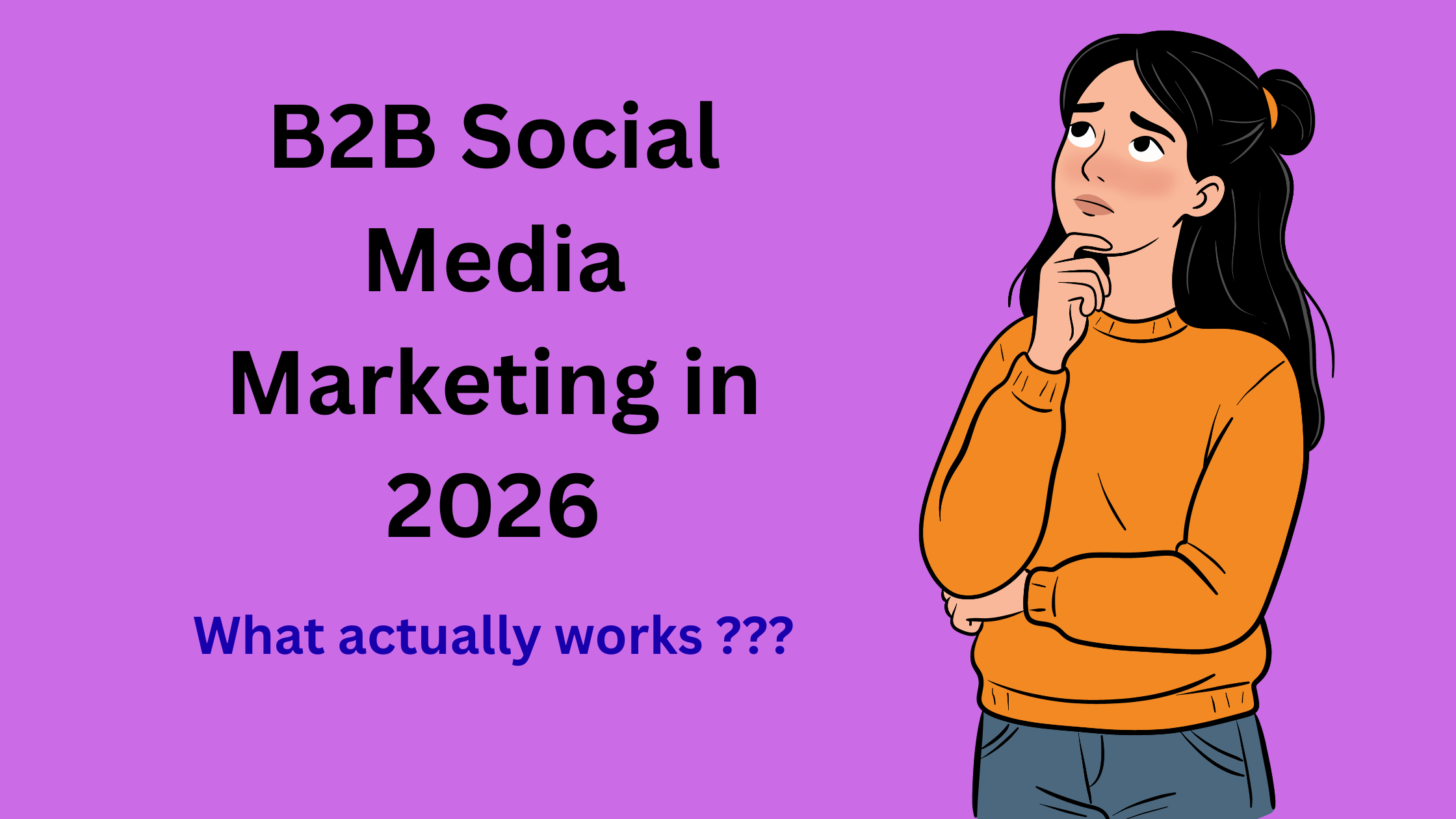 B2B social media marketing 2026